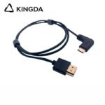 Ultra flexible and slim Standard 8K Ultra High Speed Right Angle right turn right bend MINI HDMI Cable 48Gbps C type HDMI cable Ultra slim wire