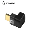 90 degree upwards Meal case 8K HDMI   Aluminum alloy 8K HDMI  metal casing 8K  HDMI Male to Female Adapter  HDMI 2.1 Adapter HDMI2.0  adapter