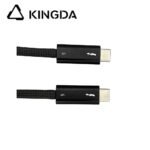 240W 120 G coaxial Thunderbolt 5 cable 240W 80 G coaxial Thunderbolt 5 Data Transfer aluminum case Cable 16K@60Hz resolution