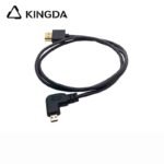 Ultra flexible and slim  Standard 8K Ultra High Speed  Right Angle Micro  HDMI Cable 48Gbps Ultra slim wire Type D HDMI cable - Image 2