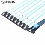 Slim SAS SFF 8654 MCIO 8I (74P) to 8X SATA 7P PCIE5.0 Data Connection Cable - Image 2