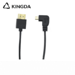 Ultra flexible and slim  Standard 8K Ultra High Speed  Right Angle Micro HDMI Cable 48Gbps Ultra slim wire Type D HDMI cable - Image 2