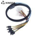 MINI SAS 8087 to SFF-8087 Copper Mesh External Grounding Server Internal High-Speed Connection Wire Harness - Image 5