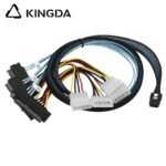 MINI SAS 8087 to SFF-8087 Copper Mesh External Grounding Server Internal High-Speed Connection Wire Harness - Image 4