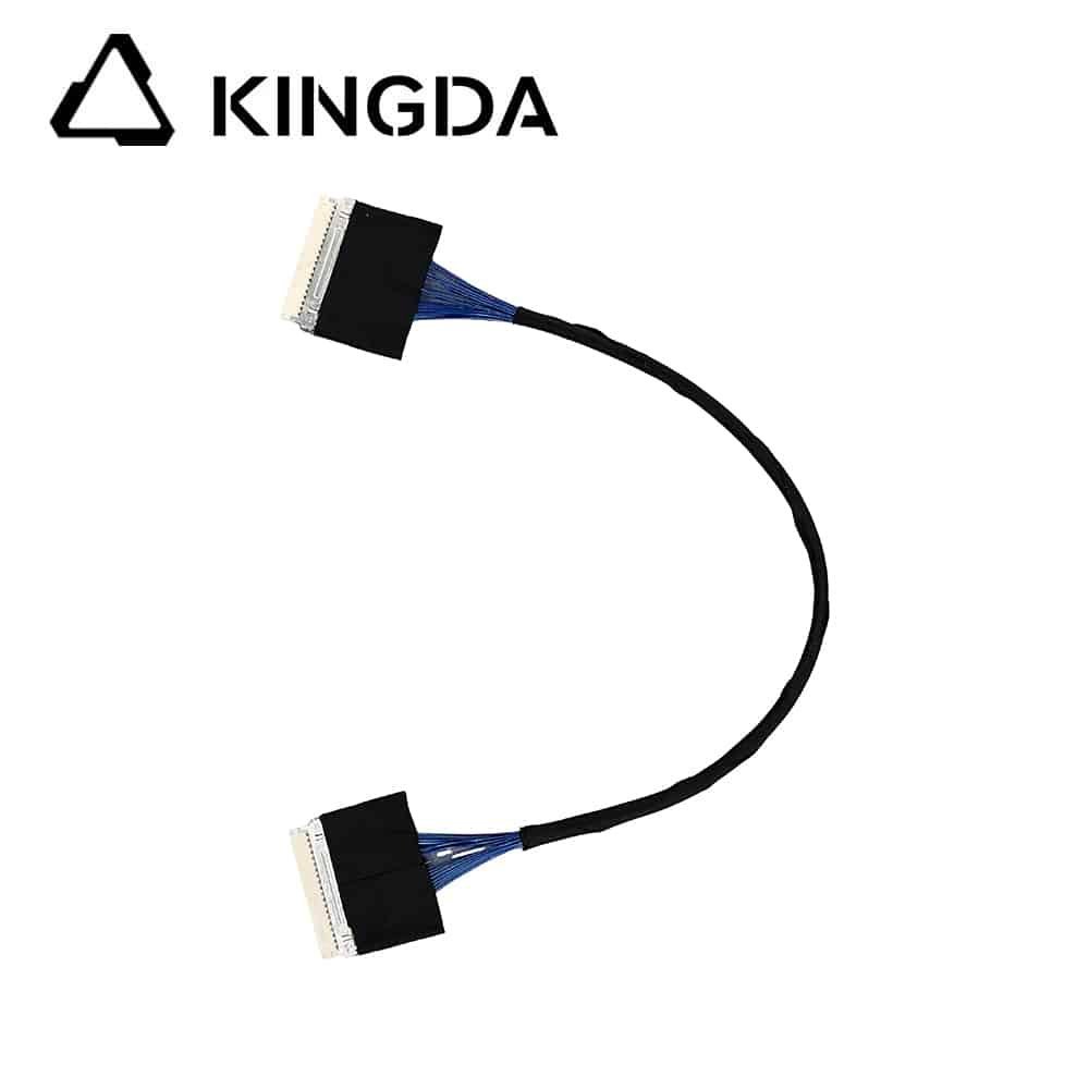 Medical-equipment-wiring-harness-3.jpg 20PIN 1.0 pitch, Teflon Coaxial cable LVDS LCD panel Cable Medical equipment wiring harness, robotic wiring harness, industrial equipment wiring harness - Image 1
