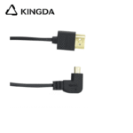 Ultra flexible and slim  Standard 8K Ultra High Speed  Right Angle Micro HDMI Cable 48Gbps Ultra slim wire Type D HDMI cable - Image 3