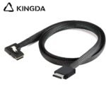 PCIE Oculink SFF 8611 4I To left turn left bend SFF 8087 High-Speed Connection cables