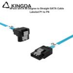 6 port SATA 7P to 6 port 90-degree right angle SATA 7P female SSD high-speed connection cables - Image 5