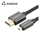 Premium 8K 60hz MICRO HDMI cable 4K 120Hz metal case HDMI 2.1 cable Micro Male to A Male laptop monitor Ultra flexible and Standard 8K 48Gbps HDMI D Type Cable - Image 2