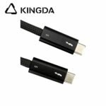 240W 120 G coaxial Thunderbolt 5 cable 240W 80 G coaxial Thunderbolt 5 Data Transfer aluminum case Cable 16K@60Hz resolution - Image 4