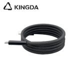 240W 120 G coaxial Thunderbolt 5 Magnetic cable 240W 80 G coaxial Thunderbolt 5 Data Transfer aluminum case Magnetic Cable 16K@60Hz resolution - Image 2