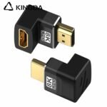 90 degree upwards Meal case 8K HDMI   Aluminum alloy 8K HDMI  metal casing 8K  HDMI Male to Female Adapter  HDMI 2.1 Adapter HDMI2.0  adapter - Image 3