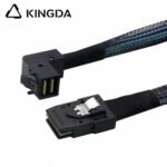 Mini SAS HD right angle 90 degree SFF-8643 to SFF 8087 High Speed Server Internal Connection cable - Image 5