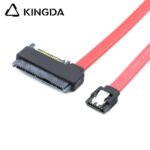 SATA 7P female with spring to SFF 8482 SAS 29 with SATA 15P red SSD high-speed connection cables - Image 4
