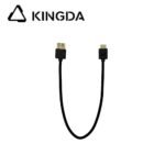 Ultra flexible and slim Standard 8K Silicone HDMI 2.1 Ultra High Speed Silicone MINI HDMI Cable 48Gbps Type C Silicone HDMI cable Ultra slim wire